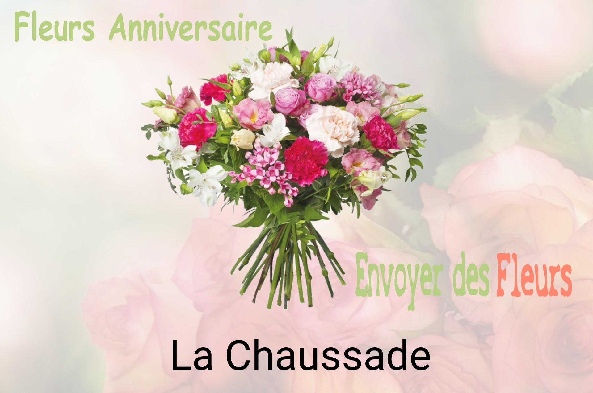 Bouquet de fleurs d’anniversaire livré à La Chaussade